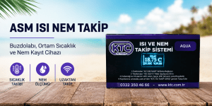 ASM Isı Nem Takip Cihazı (Buzdolabı, Ortam Sıcaklık ve Nem Kayıt)